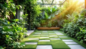 Terras groen en glad: dit natuurlijke mengsel verwijdert mos en algen zonder hogedrukspuit