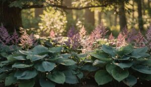 Hosta’s en astilbe: deze schaduwplanten in maart gepoot geven kleur waar niets anders groeit