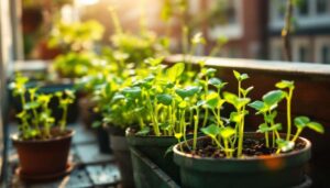 Moestuin op het balkon: wat je nu al kunt zaaien voor de eerste oogst in mei