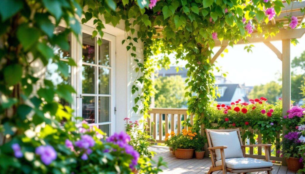 Klimplanten voor een zonnig balkon: deze soort groeit snel en geeft natuurlijke schaduw