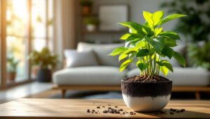 Sinds ik houtskool door mijn potgrond meng, hebben mijn kamerplanten geen wortelrot meer