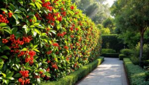 Pyracantha als haagplant: waarom tuinarchitecten deze struik steeds vaker aanbevelen