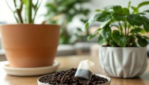 Theezakjes in de bloempot: wat ze wél en niet doen volgens plantenexperts