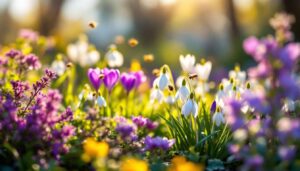 Wilde bestuivers helpen: deze tuinplanten bloeien al vroeg en trekken bijen aan