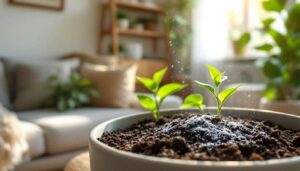 Waarom natriumbicarbonaat op potgrond strooien helpt tegen schimmel bij kamerplanten